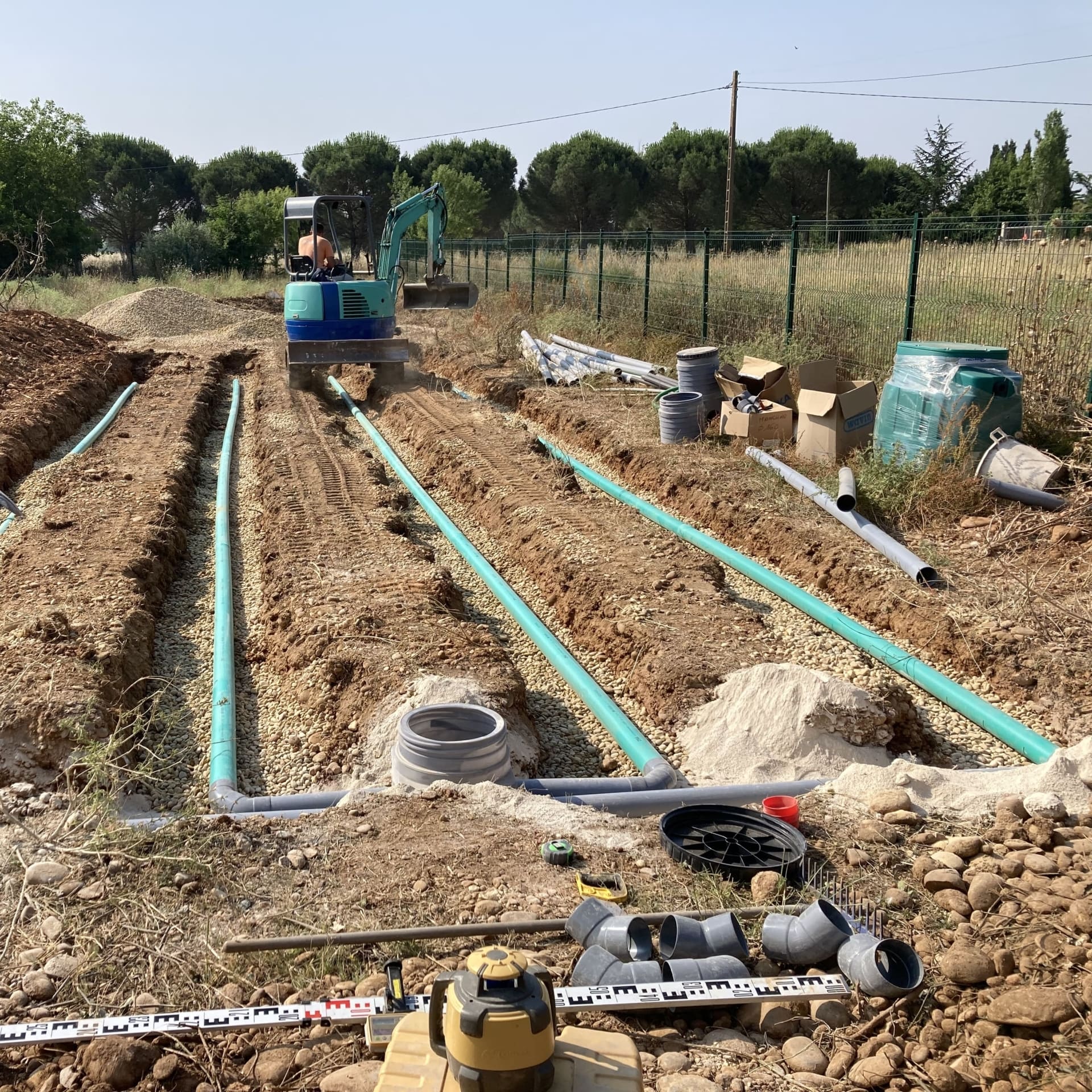Réseaux VRD canalisations enterrées